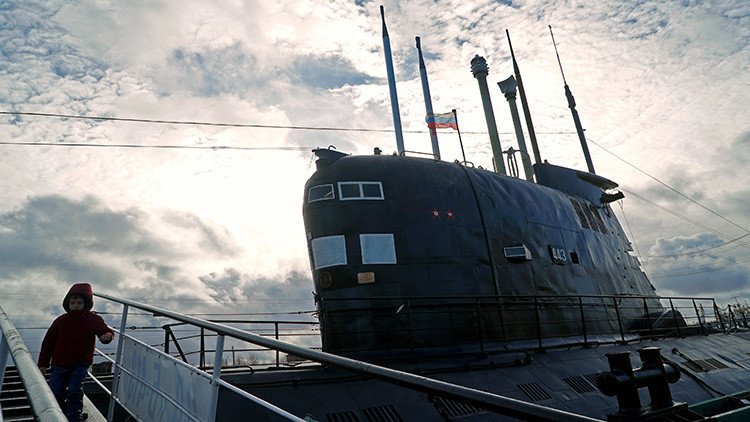 Incendio en un submarino ruso