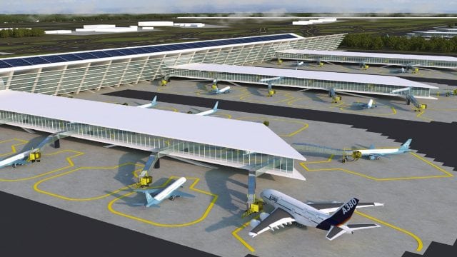 Suspenden la construcción del Aeropuerto en Santa Lucía por falta de permisos