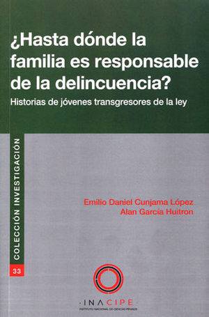 Presentación del libro ¿Hasta dónde la familia es responsable de la delincuencia? 