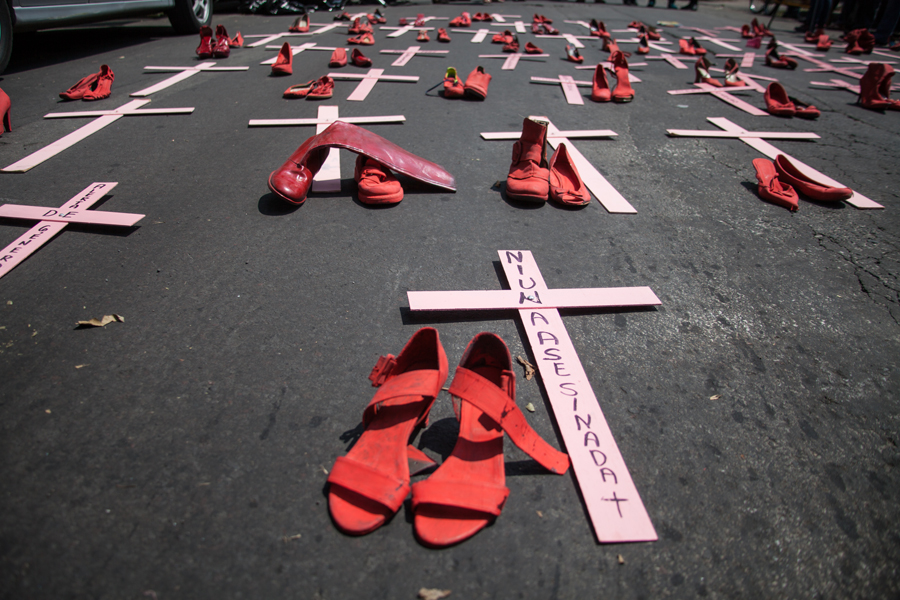 Escala feminicidio en México